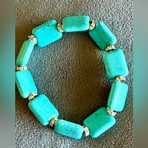 Turquoise Beaded Bracelet